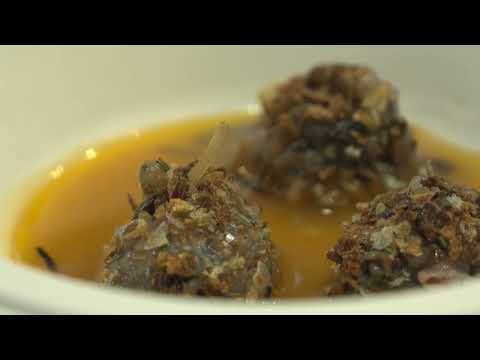 Tartare di sgombro in brodetto