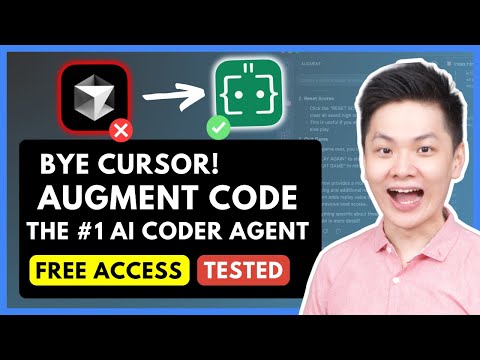 Augment Agent: Bye Cursor! This FREE VSCode Extension is the BEST AI Coding Agent So Far