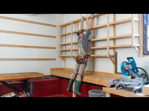 I Finally Finished the 100 Year Old Boiler Room Workshop! - no. 20