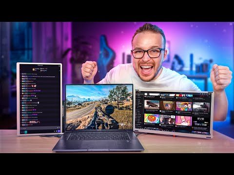 TRANSFORM YOUR GAMING LAPTOP INTO A TRIPLE-SCREEN GAMING SETUP!