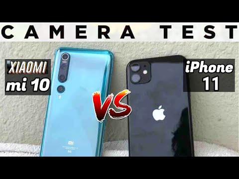 Xiaomi Mi 10 vs iPhone 11 Camera Test Comparison