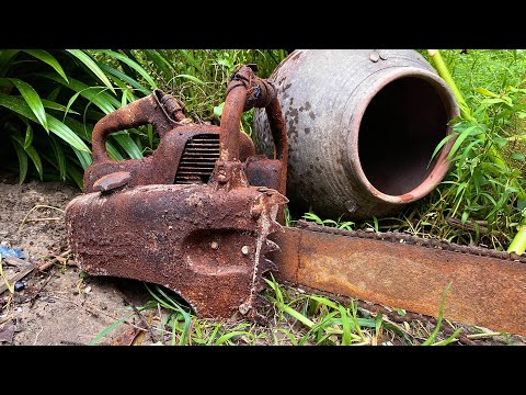 Full Restoration old STIHL 08S chainsaw | Restore rusty chainsaw restoring repair