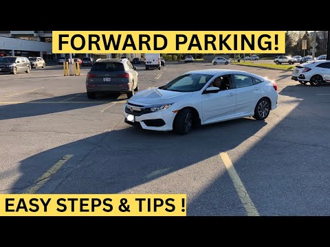 Forward Parking (Step by Step)//How to Park/How to Park a Car #carparking #parking