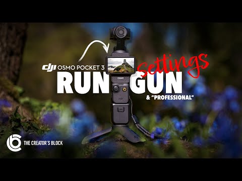 Best "CINEMATIC" Settings // Easy Professional Workflow // DJI Osmo Pocket 3