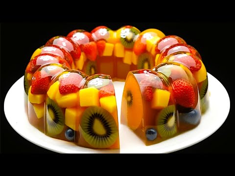 Only orange and fruit! The best 5-minute dessert for the holidays that I've ever tried!