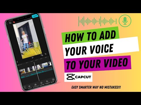 HOW TO DO A VOICEOVER IN CAPCUT - EASY & SMART WAY