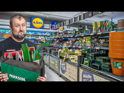 I Found The Weirdest Parkside Tools in LIDL Middle Aisle!