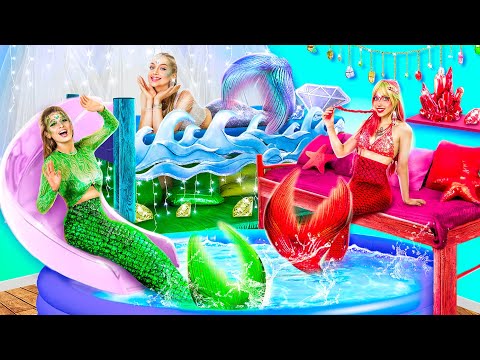 Building a Bunk Bed for Triplets – Part 2! Emerald Girl, Ruby Girl, and Diamond Girl in Real Life!