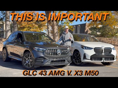 BMW X3 M50 v. Mercedes GLC 43 AMG: Which Luxury-Performance Crossover is Best?