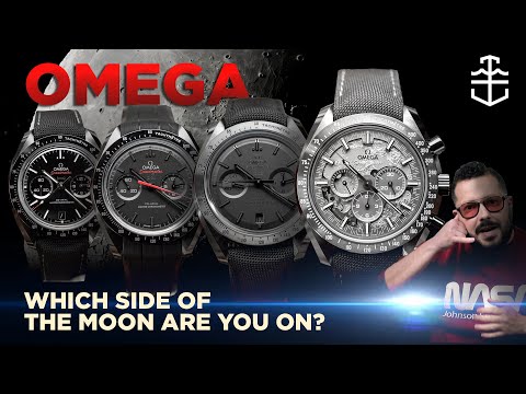 4 new Omega Speedmaster Dark Side of the Moon & Grey Side of the Moon