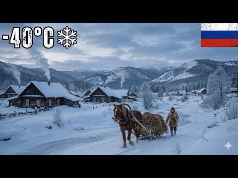 Simple Life of Nomads in the Past: Village Of Bashkortostan