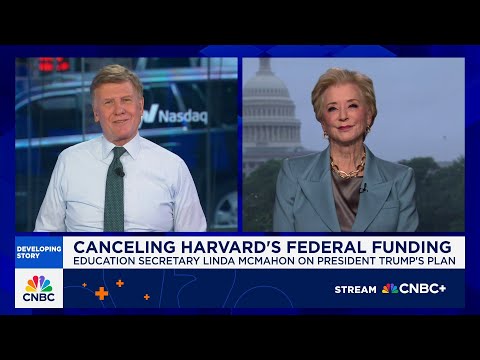 Watch CNBC's full interview with Education Secretary Linda McMahon