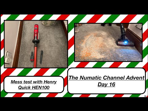 The Numatic Channel Advent Series! Day 16: Henry Quick Mess Test! 