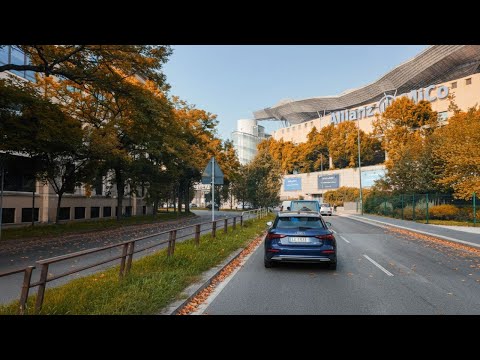Driving Downtown Milan, Italy in Autumn | Sleep and Study | 2025 | 4K