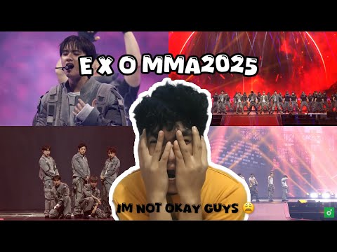 [#MMA2025] EXO - 늑대와 미녀 + Monster + 전야 + Love Shot + 으르렁 + Back it up | Reaction 🔥