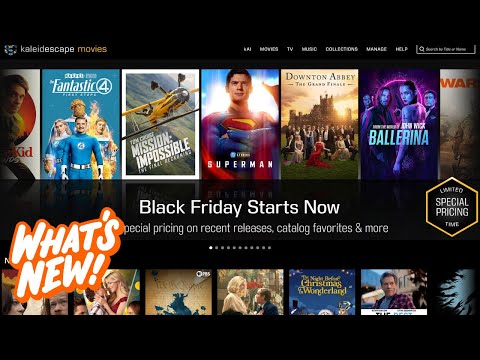 Black Friday Movie Sales Are Here! | What's New in Kaleidescape for November 25th, 2025