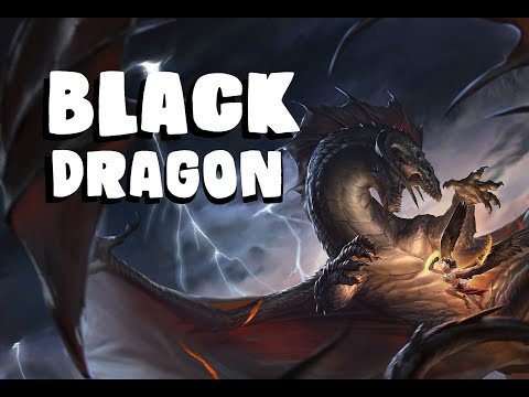 Dungeons and Dragons Lore: Black Dragon