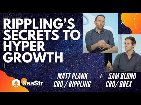 The Revenue Playbook: Rippling’s Top 3 Growth Tactics at Scale with Rippling CRO Matt Plank