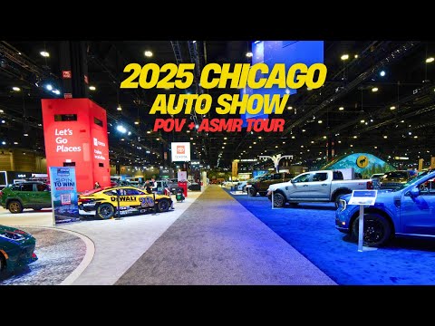 2025 Chicago Auto Show POV Walkthrough | ASMR