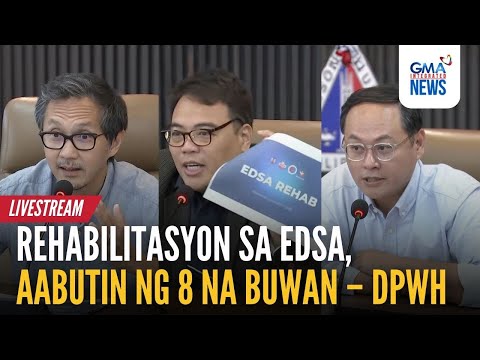 LIVE - MMDA and DPWH joint press conference on EDSA rehab - Replay | GMA Integrated News