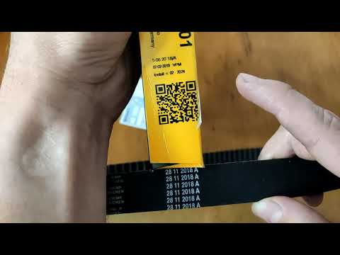 Contitech timing belt, a counterfeit from Mexico.