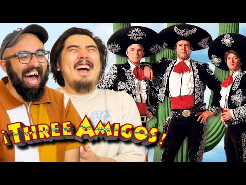 Two amigos watch *¡THREE AMIGOS!* (First time watching reaction)