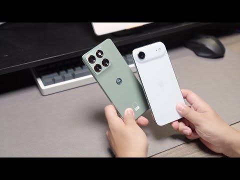 Moto X70 Air vs iPhone Air -Truth Revealed Full Hands-On Test Performance, Camera Design Comparison!