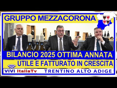 Gruppo Mezzacorona: nel 2025 fatturato a quota 213 milioni di euro e utile in crescita