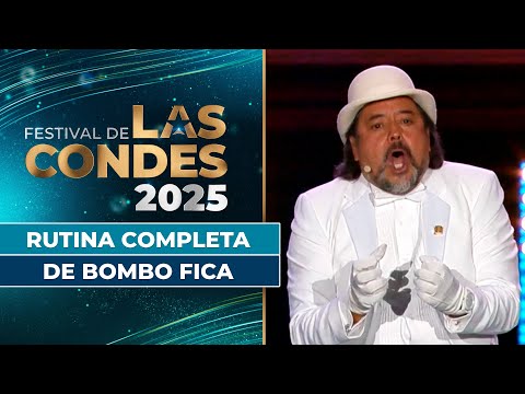 ¡SACÓ CARCAJADAS! 😂 Revive la rutina de Bombo Fica en Festival de Las Condes 2025 ✨