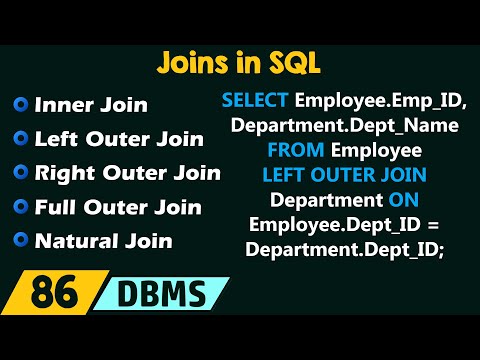 Joins in SQL
