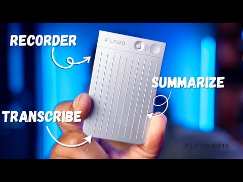 Remember EVERYTHING!! | PLAUD Note Ai ChatGPT Powered Voice Recorder | Explanation
