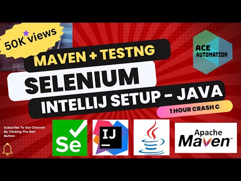 Selenium + Java + Maven +  TestNg in Intellij setup