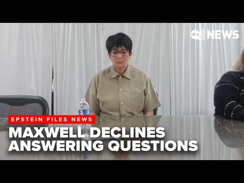 Ghislaine Maxwell pleads fifth at House deposition