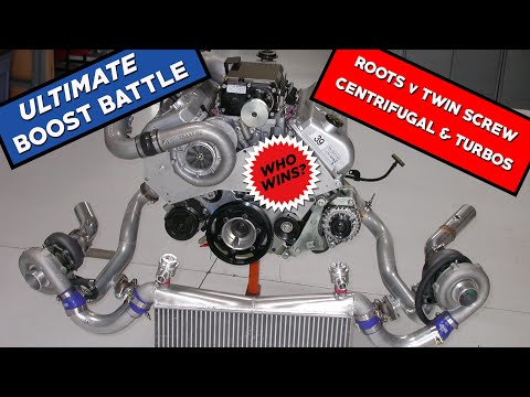 TURBO vs EATON vs KENNE BELL vs VORTECH-4.6L 4V BOOST BATTLE! !