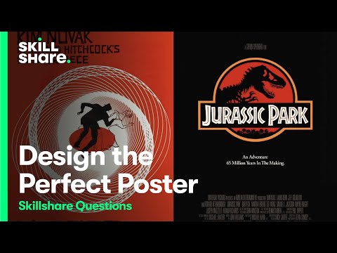How to Design the Perfect Poster | Skillshare Questions