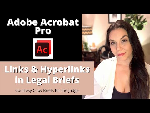 How To Create Links & Hyperlinks in Adobe Pro // Easy Guide