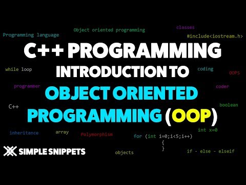 Object Oriented Programming in C++ for beginners | Introduction