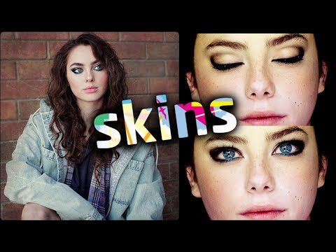Recreating ICONIC Effy Stonem SKINS Makeup Look! effy stonem makeup tutorial