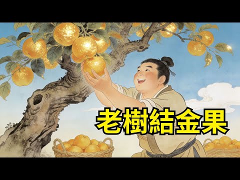 兄弟分果員，大哥砍光佳果樹，只留給憨弟弟壹棵不結果的歪脖老樹。弟弟不舍得砍，誰知次年老樹開花，其香可傳十裏，結出的竟然是金果！【心事郵局】#民間故事#傳統故事#故事頻道#聽書#睡前故事#情感