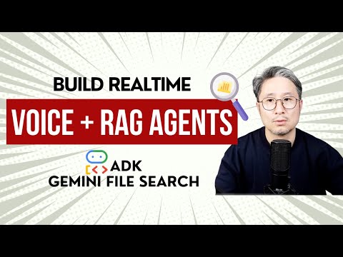 How to Build Realtime Voice RAG Agents with ADK Web UI and File Search