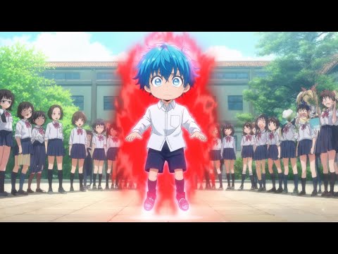 طفل وحيد غلبان اتولد فعالم سحرى بطاقه سحريه جباره😂ملخص انمى