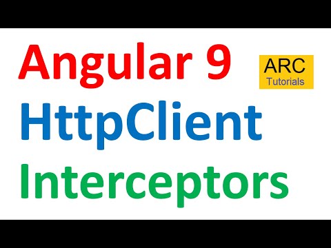 Angular 9 Tutorial For Beginners #66 - HTTP Interceptors