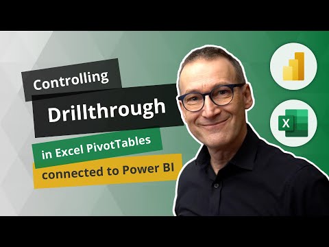 Controlling drillthrough in Excel PivotTables connected to Power BI or Analysis Services