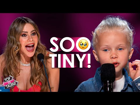 YOUNGEST Auditions on Got Talent!