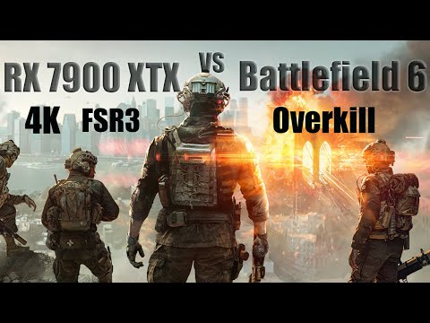 The setting is called Overkill for a reason! 7900xtx vs battlefield 6!