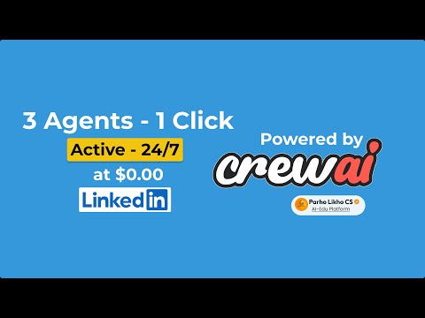 Build a Professional AI Agent Crew for LinkedIn | CrewAI + FastAPI + LLM + LM Studio in 2026 #ai