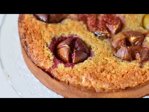 Тарт с инжиром и миндальным франжипаном