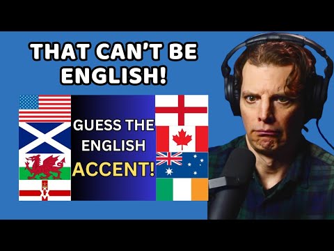 American Reacts to Guess The English Accent