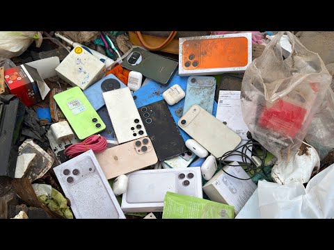 😯Great Day!! 🤫 i found iPhone 17_16 pm_AirPod Pro_ Galaxy S23 Ultra || Restore Galaxy S23 Ultra!!