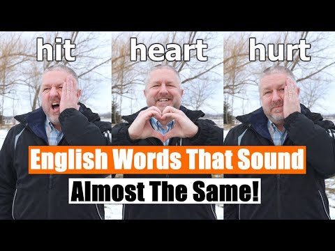 English Words That Almost Sound The Same (With Pronunciation Examples!)